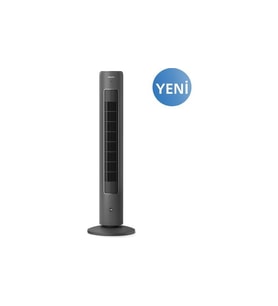 Philips 5000 Serisi CX5535/11 Kule Tipi Fanlı Siyah Vantilatör