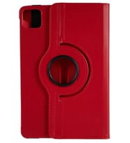 Xiaomi Pad 6 Dönen Standlı 360 Tablet Kılıf (Kırmızı)
