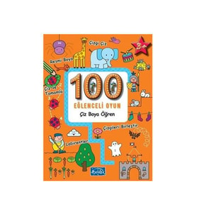 100 Eğlenceli Oyun Çiz Boya Öğren Parıltı Yayıncılık