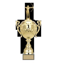 ODAK KUPA - Figürlü Kupalar - Okçu Figürlü Kupalar FG-089 A - 52 cm