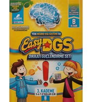 EASY Dikkati Güçlendirme Seti 5-8 yaş B Kitapçığı