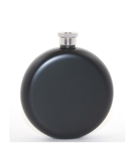 Paslanmaz Çelik Yuvarlak 5 Oz Tekli Matara