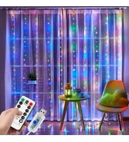 Tel Perde Led 3 x 3 M 300 Led RGB