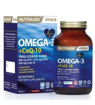 Nutraxin Omega 3+CoQ-10 60 Soft Gel