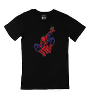 Spiderman Siyah Tişört