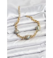 Xuping VIP Nazarlı Gold Renk Bileklik (Karışık)