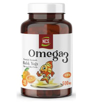 Omega 3 Balık Yağı Portakal Aromalı 500 MG 102 Softgel