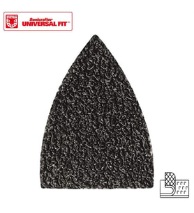 WORX WA2121 Çok Amaçlı Raspalama Makinası İçin 34x34mm 20Adet 80Kum Cırtlı Universal Parmak Zımpara Kâğıdı