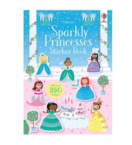 Sparkly Princesses Sticker Book Usborne Publishing