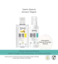 Sirenol Natural Siyah Nokta Ve Sivilce Karşıtı Niacinamide Cilt Bakım Seti  60 mL / 300 mL