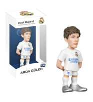 Minix Football Stars Real Madrid Arda Güler 12 cm Boyunda, Efsanevi Beyaz Real Madrid Formalı ve Öze