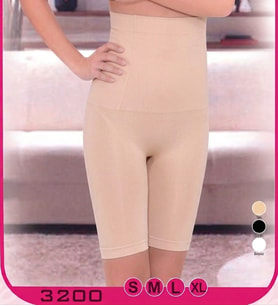 Ten Kadın Yüksek Bel Uzun Paçalı Toparlayıcı Korse S-XL 3200