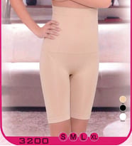 Ten Kadın Yüksek Bel Uzun Paçalı Toparlayıcı Korse S-XL 3200