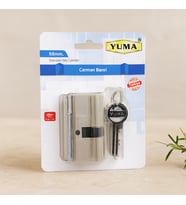 68 mm Silindir Barel (Nikel Saten) - 3 Anahtarlı
