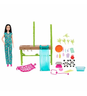 Barbie Yavru Panda Bakımı Oyun Seti HKT77