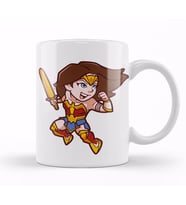 Wonder Woman Kupa Bardak Porselen