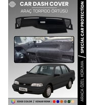 HYUNDAİ EXCEL (1989-1994) Torpido Örtüsü Göğüs Koruma Araca Özel UV Koruma Kolay Montaj