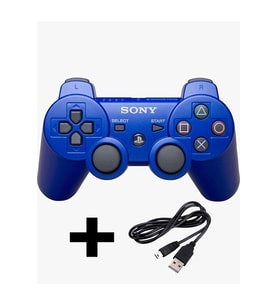Ps3 Dualshock Gamepad Yeni Nesil Kol Joystıck Oyun Kolu PS3 + PC + 1.5 mt Şarj Kablosu HEDİYE