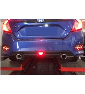 Honda Civic Fc5 2016-2021 Araca Özel Difizör Çakarli Boyasız