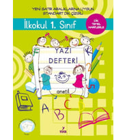 1. Sınıf Yazı Defteri Standart Dik Çizgili - Büyük Boy