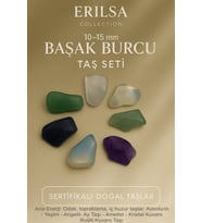 Sertifikalı Başak Burcu Doğal Taş Kütle Seti 10-15 mm - Odaklanma ve İç Huzur Enerjisi (Çok Renkli)