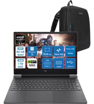 Hp Victus 15-WFB3036NT Amd Ryzen 5 Aı 340 80GB Ddr5 1tb SSD Windows 11 Home Nvidia Geforce 8gb RTX5050 15.6 Inç Fullhd (1920X1080) IPS 144HZ Taşınabilir Bilgisayar CA8E7EAH33 + Zetta Çanta