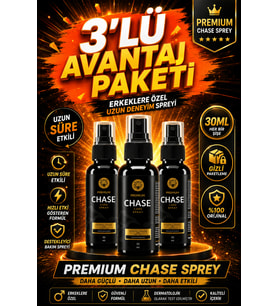 Chase 30 ML Uzun Deneyim Sprey 3 ADET