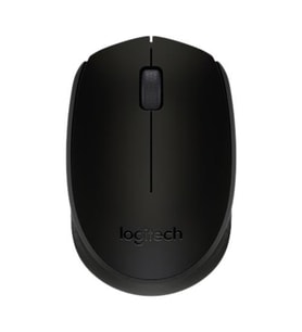 Lexroo Logitech M170 Kablosuz Mouse USB Alıcılı 1000 DPI 3 Tuşlu Siyah Ofis ve Laptop İçin