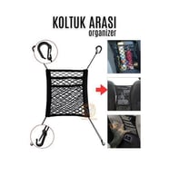 ModaCar Oto Koltuk Arası Filesi Ceplik