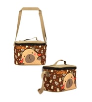 Capybara Termal Beslenme Çantası Kahverengi 23 × 15 × 16