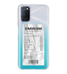 Oppo A52/A72/A92 Uyumlu Eminem Tasarımlı Şeffaf Telefon Kılıfı