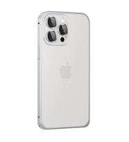 Northcity iPhone 15 Pro Max ile Uyumlu Metal Bumper Kapak - Gümüş Renk Koruyucu Kılıf