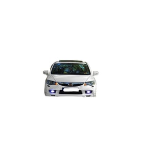 Honda Civic FD6 Mugen (2009-2011) Makyajlı Uyumlu Ön Tampon Ek (Plastik)