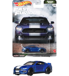 Hot Wheels Premium Furious Fleet Fast & Furious Custom Mustang (Çok Renkli)