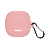 Microsonic Anker Soundcore Liberty 4 NC Kılıf Askılı Mat Silikon Pembe (Pembe)