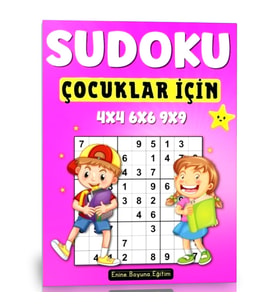 Çocuklar İçin Sudoku Kitabı (Pembe Serisi)
