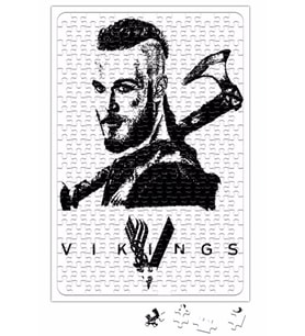 Ragnar Vikings Puzzle 240 Parça Yapboz
