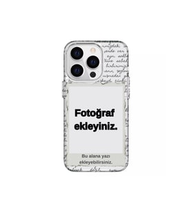 Iphone 13 Pro Uyumlu Kişiselleştirilebilir Tasarimli Lüks Silikon Kilif (Çok Renkli)