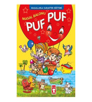 Masal Balonu Puf Puf - Masallarla Karakter Eğitimi (Fleksi Cilt)