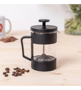 Siyah French Press 350 ml (Çok Renkli)