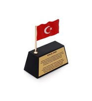 Zekupp Masa Üstü Türk Bayrağı, İstiklâl Marşı Temalı