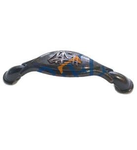 Dekoratif Zamak Boğaziçi Kulp - 64Mm, Eskitme, 100 Adet