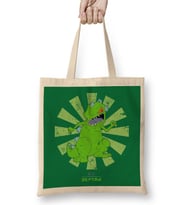Reptar Retro Japanese Rugrats Bez Çanta Uzun Saplı