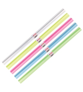 Bigpoint Şeffaf Renkli Rulo Kap 40 cm x 2 metre x 50 Rulo (Renksiz)
