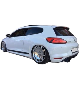 Volkswagen Scirocco (2009-2017) Sonrası R Model Yan Marşpiyel Seti (Plastik)