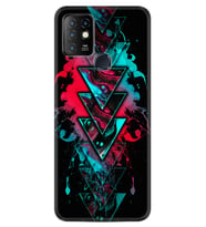 INFINIX Hot 10 Kılıf Silikon Desen Down 1719