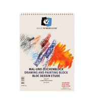 Alex Schoeller 165 gr. Dokulu Resim Defteri 25x35 cm. 15 Sayfa 