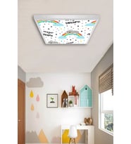Magic Dreams-bebek Koola-bebek Odası Avize-60cmx60cm-54watt-led-çoçuk Odası Avize Modelleri-hd Tavan