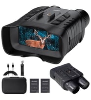 Akaso Seemor-200 4K Tam Renkli Video Kayıt Özellikli Gece Görüş Dürbünü, 3'' Ekran, AI-ISP Teknolojisi ile 3280 FT Görüntüleme Aralığı,16X Dijital Zoom, App Kontrollü