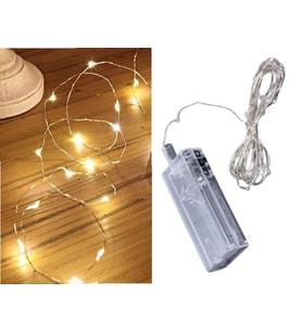 Dekoratif Pilli Peri Led Işık - 2 adet